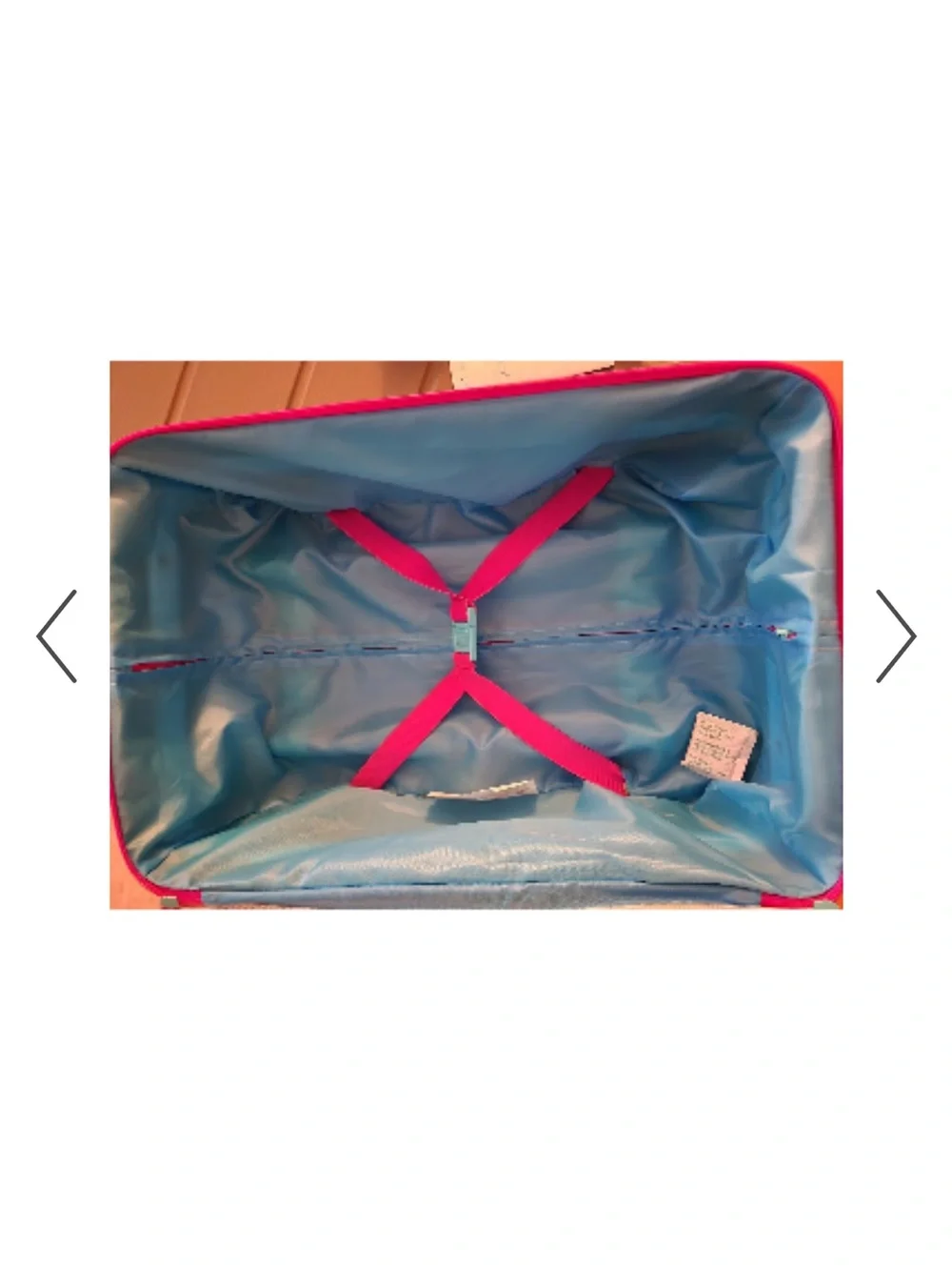 Finding Dory Kids Luggage - Blue with Pink Trim